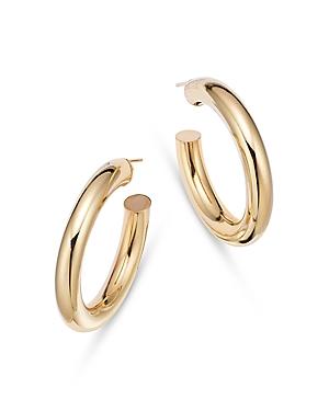 Moon & Meadow 14k Yellow Gold Colby Hoop Earrings, 30mm