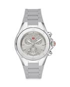 Michele Jellybean Stainless Gray Chronograph, 38mm (39% Off) Comparable Value $445