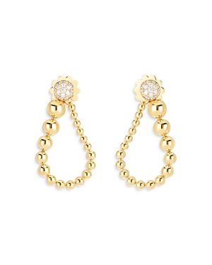 Roberto Coin 18k Yellow Gold Diamond Tassel Drop Earrings