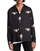 Allsaints Wreath Floral Print Shirt