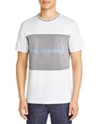 Karl Lagerfeld Paris Slim Fit Block Logo Tee