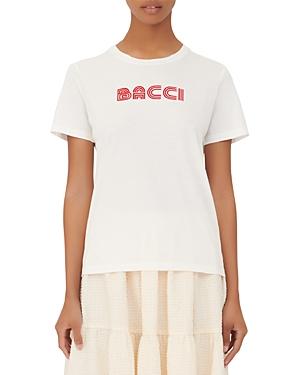 Maje Taiga Cotton Graphic Tee