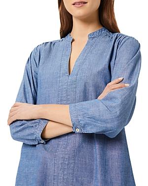 Hobbs London Sofia Chambray Blouse
