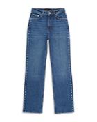 The Kooples Katy Earth Dot Studded Jeans In Blue