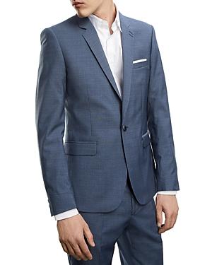 The Kooples Patterned Slim Fit Suit Jacket