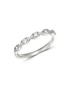 Bloomingdale's Diamond Stacking Ring In 14k White Gold, 0.33 Ct. T.w. - 100% Exclusive
