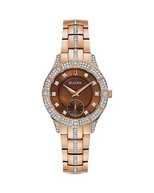 Bulova Crystal Watch, 30.5mm