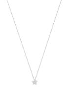 Bloomingdale's Pave Diamond Star Pendant Necklace In 14k White Gold, 0.08 Ct. T.w. - 100% Exclusive