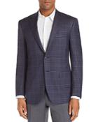 Canali Siena District-check Regular Fit Wool Sport Coat