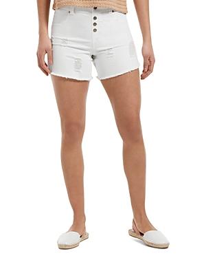 Hue Ultra Soft High Waist Denim Shorts