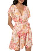 Free People Freddy Tie Waist Mini Dress