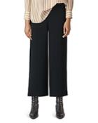Whistles Seamed Cropped Wide-leg Pants