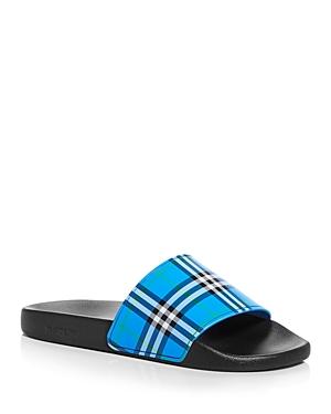 Burberry Men's Furley Vintage Check Slide Sandals