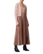 Allsaints Andrea Cardigan Slip Dress