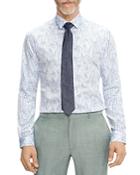 Ted Baker Cotton Printed Skinny Fit Shirt
