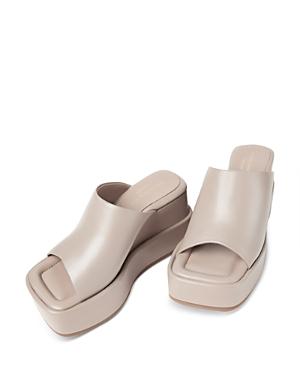 Paloma Barcelo Women's Mila Slip On Platform Wedge Sandals