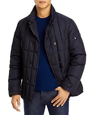 Moorer Quilted Double Breasted Jacket