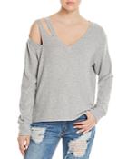 Lna Shoulder-cutout Sweatshirt