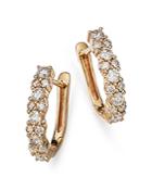 Bloomingdale's Diamond Huggie Hoop Earrings In 14k Yellow Gold, 0.75 Ct. T.w. - 100% Exclusive