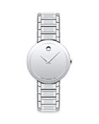Movado Sapphire Stainless Steel Watch, 28mm