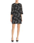Karl Lagerfeld Paris Embroidered-lace Dress