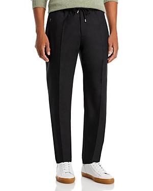 Frame Regular Fit Drawstring Wool Trousers