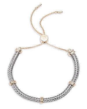 Lauren Ralph Lauren Two-tone Herringbone Bolo Bracelet