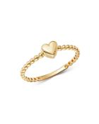 Moon & Meadow 14k Yellow Gold Heart Ring - 100% Exclusive