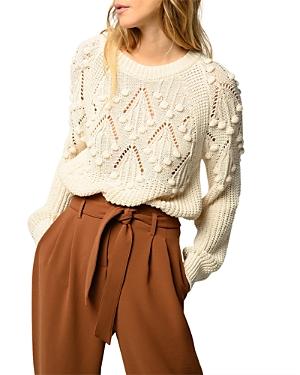Pinko Ingaggio Popcorn Stitch Sweater