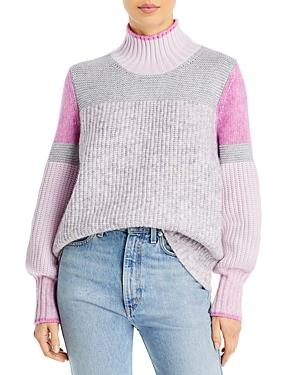 Splendid Marika Colorblock Turtleneck Sweater