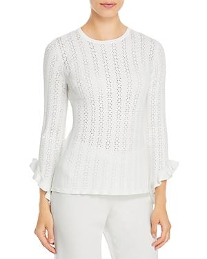 T Tahari Flare Sleeve Sweater