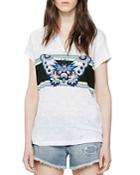Zadig & Voltaire Butterfly Graphic Tee