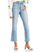 Mother Tripper Cropped Flared Jeans In I Confess