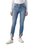 Dl1961 Farrow High Rise Cropped Skinny Jeans In Monterio
