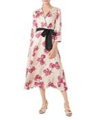 Hobbs London Nina Floral Faux-wrap Dress