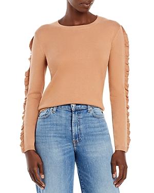Marella Acciuga Ruffle Sleeve Sweater