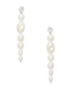 Kate Spade New York Treasure Trove Cubic Zirconia, Cultured Freshwater & Imitation Pearl Drop Earrings