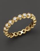 Temple St. Clair 18k Gold Eternity Ring With Diamonds