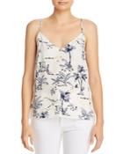 Frame Silk Mixed-print Camisole