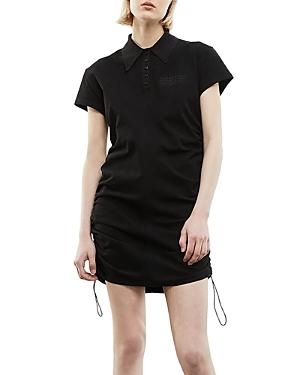 The Kooples Drawstring Side Polo Dress