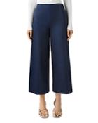 St. John Sateen Wide Leg Pants