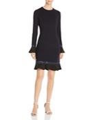 Tory Burch Lace-trimmed Knit Dress