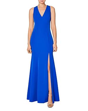Laundry By Shelli Segal Racerback Cutout Gown