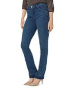 Nydj Slim Bootcut Cuffed Jeans In Reverence