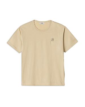 Nanushka Reece Embroidered Logo Tee