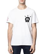 Zadig & Voltaire Ted Embroidered-logo Tee