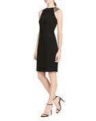 Lauren Ralph Lauren Petites Strappy Sheath Dress