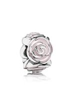 Pandora Charm - Sterling Silver & Enamel Rose Garden, Moments Collection