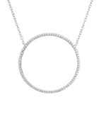 Aqua Large Circle Necklace, 13 - 100% Exclusive