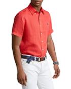 Polo Ralph Lauren Linen Solid Classic Fit Button Down Shirt